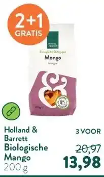 Holland & Barrett Biologische Mango aanbieding