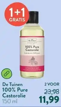 Holland & Barrett 100% Pure Castorolie aanbieding