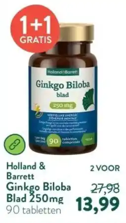 Holland & Barrett Holland & Barrett Ginkgo Biloba Blad aanbieding