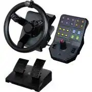 Bol.com Logitech G Saitek Farming Simulator controller - Heavy Equipment bundel - Zwart aanbieding