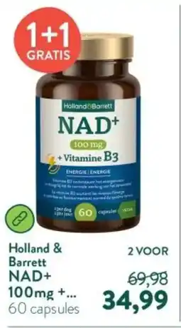 Holland & Barrett Holland & Barrett NAD+ aanbieding