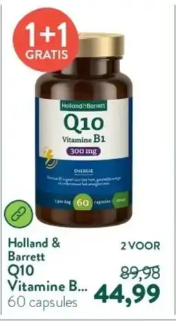 Holland & Barrett Holland & Barrett Q10 Vitamine B aanbieding