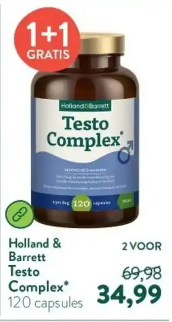 Holland & Barrett Holland & Barrett Testo Complex aanbieding