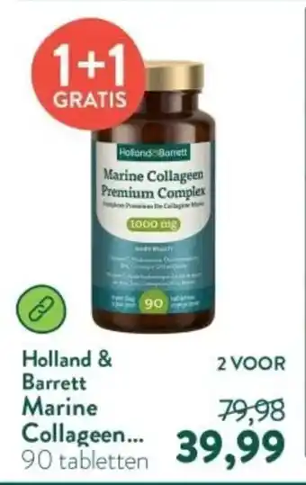 Holland & Barrett Holland & Barrett Marine Collageen3 aanbieding