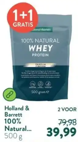 Holland & Barrett Holland & Barrett 100% Natural aanbieding