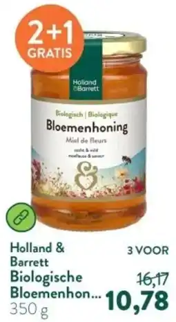 Holland & Barrett Holland & Barrett Biologische Bloemenhon aanbieding