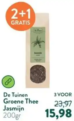 Holland & Barrett De Tuinen Groene Thee Amandelmeel aanbieding