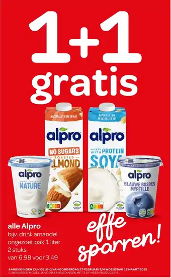 Spar Alle Alpro aanbieding