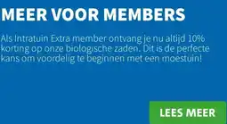 Intratuin MEER VOOR MEMBERS aanbieding