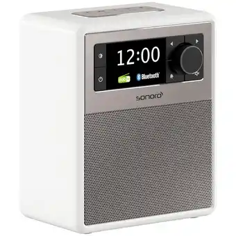 Bol.com Sonoro EASY DAB+ Radio Wit aanbieding