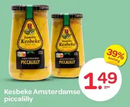 Spar Kesbeke Amsterdamse piccalilly aanbieding