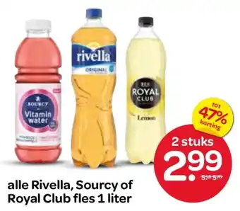 Spar Alle Rivella, Sourcy of Royal Club aanbieding