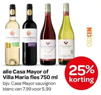 Spar Alle Casa Mayor of Villa Maria aanbieding