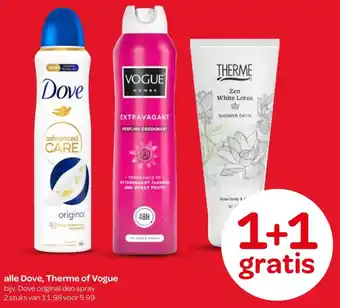 Spar Alle Dove, Therme of Vogue aanbieding