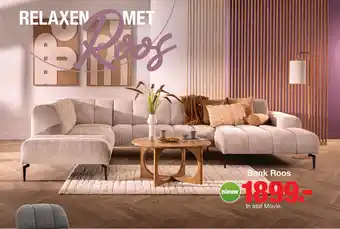 Budget Home Store Bank Roos aanbieding