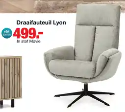 Budget Home Store Draaifauteuil Lyon aanbieding