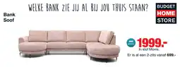 Budget Home Store Bank Soof aanbieding