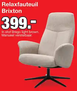 Budget Home Store Relaxfauteuil Brixton aanbieding