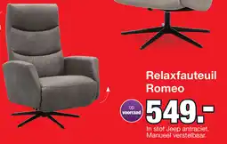 Budget Home Store Relaxfauteuil Romeo aanbieding