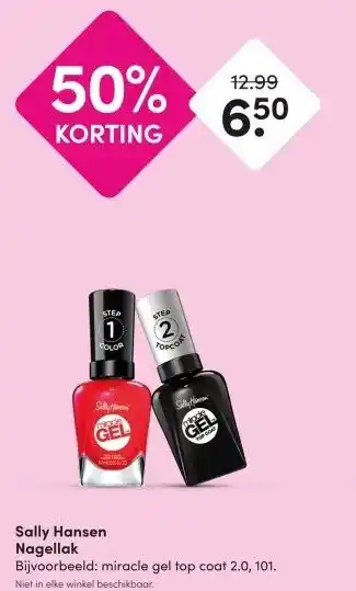 DA Sally Hansen Nagellak aanbieding