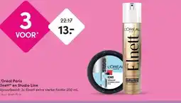 DA L'Oréal Paris Elnett* en Studio Line aanbieding