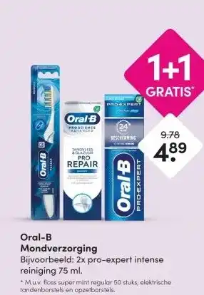 DA Oral-B Mondverzorging aanbieding