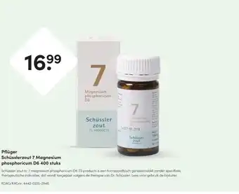 DA Pflüger Schüsslerzout 7 Magnesiumphosphoricum D6 400 stuks aanbieding