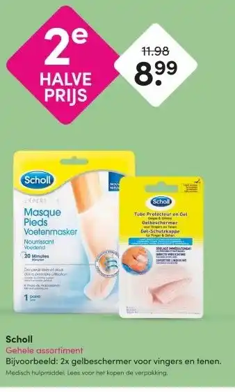 DA Scholl Gehele assortiment aanbieding