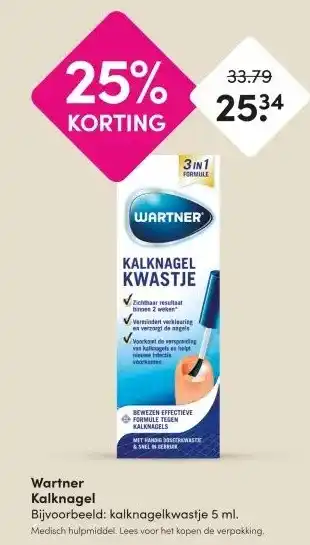 DA Wartner Kalknagel aanbieding