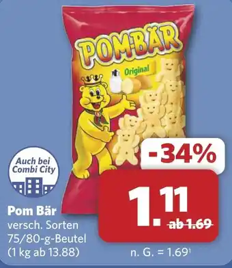 Combi Pom Bär aanbieding