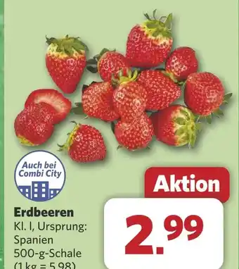 Combi Erdbeeren aanbieding