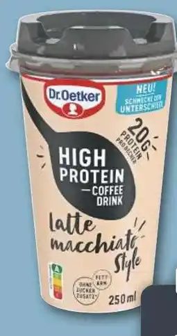 Combi Dr. Oetker High Protein Coffee Drink aanbieding