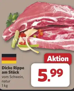 Combi Dicke Rippe am Stück aanbieding