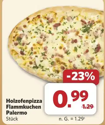 Combi Holzofenpizza Flammkuchen Palermo aanbieding