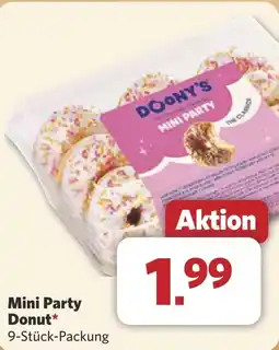 Combi Mini Party Donut aanbieding