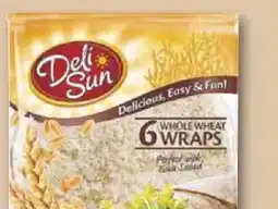 Combi Deli Sun Vollkorn Wraps aanbieding