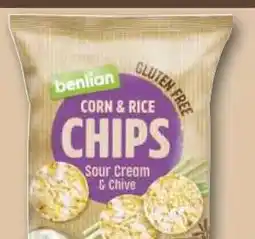 Combi Benlian Corn & Rice Chips aanbieding