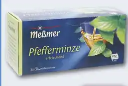 Combi Meẞmer Kräuter- oder Früchtetee aanbieding