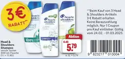 Combi Head & Shoulders Shampoo aanbieding