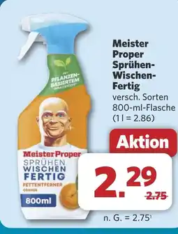 Combi Meister Proper Sprühen- Wischen- Fertig aanbieding