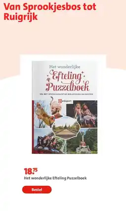 Bruna Het wonderlijke Efteling Puzzelboek aanbieding