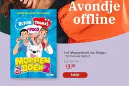 Bruna Het Moppenboek van Rutger, Thomas en Paco 2 aanbieding