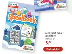 Bruna Denksport Junior Speelboek aanbieding