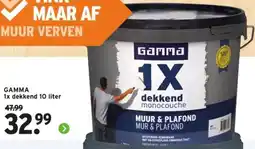 GAMMA GAMMA 1x dekkend aanbieding