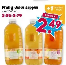 Boon`s Markt Fruity Juice sappen aanbieding