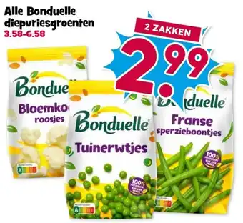 Boon`s Markt Alle Bonduelle diepvriesgroenten aanbieding