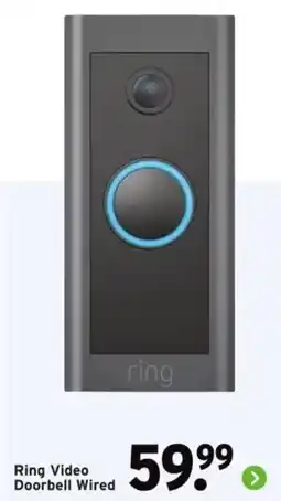 GAMMA Ring Video Doorbell Wired aanbieding