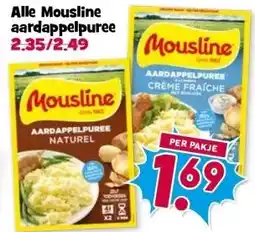 Boon`s Markt Alle Mousline aardappelpuree aanbieding