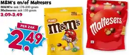 Boon`s Markt M&M's en/of Maltesers aanbieding