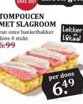 Boon`s Markt TOMPOUCEN MET SLAGROOM aanbieding